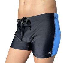Kit 2 Sunga Boxer Bicolor Natação Piscina Praia