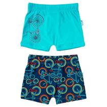 Kit 2 Sungas Boxer Menino Tip Top Com Fator De Proteção Solar Permanente Uv50 Praia Tt1