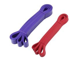 Kit 2 Super Band Elástico Exercício Fita Elástica Extensor