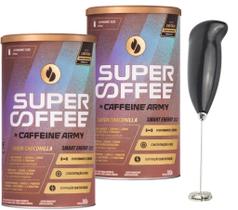 Kit 2 super coffee 3.0 choconilla 380g + mini mixer