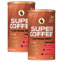 KIT 2 Super Coffee 3.0 Economic Size 380g - Tradicional - Caffeine Army