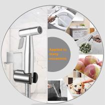 kit 2 Super Duchas Higiênica Com Duas Saídas De 1/2 Mm Super Prática aço inox 304 kit 2 Super Duchas Higiênica Com Duas Saídas De 1/2 Mm Super Prática aço inox 304