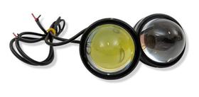 Kit 2 Super Farol Led Cree 30W Forte Auxiliar Milha Drl Moto
