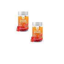 Kit 2 Super Gummy Moro HD 2x30 gomas Sabor Laranja Super Nutrition