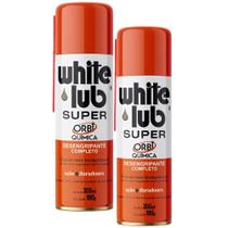 Kit 2 Super Óleo Desengripante Anticorrosivo Spray White Lub Kit 2 Super Óleo Desengripante Anticorrosivo Spray White Lub