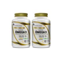 Kit 2 Super Omega 3 Meg-3 2x60 cápsulas Flora Nativa do Brasil