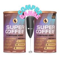 Kit 2 Supercoffee 3.0 Caffeinee Army 380g + Mini Mixer