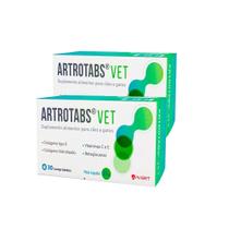 Kit 2 Suplemento Alimentar Artrotabs VetC/30 Comprimidos