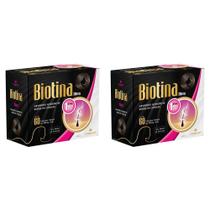 Kit 2 Suplemento Alimentar Biotina 60Cps - La San Day