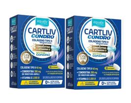 Kit 2 Suplemento Alimentar Cartliv Condro 30 Comp - Equaliv