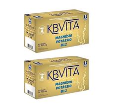 Kit 2 Suplemento Alimentar Magnésio Potássio Kb Vita 60 Caps