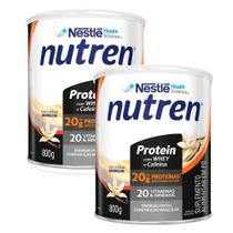 Kit 2 Suplemento Alimentar Nutren Protein Baunilha 800g