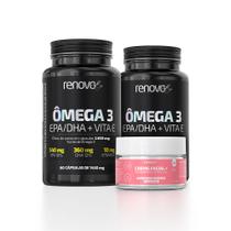 Kit 2 Suplemento Alimentar Ômega 3 Epa/dha Vita E Renova Be