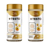 Kit 2 Suplemento Alimentar Testo Com 60 Capsulas Mix Nutri