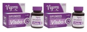 Kit 2 Suplemento Alimentar Vigora Plus Visão 60 Cápsulas