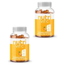 Kit 2 Suplemento Alimentar Vitamina Nutri Vit C Gomas 30un Pastilha de gomas Nutri Health Kit 2 Suplemento Alimentar Vitamina Nutri Vit C Gomas 30un Pastilha de gomas Nutri Health