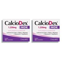 Kit 2 Suplemento CalcioDex Mdk 1250mg 60 Cpr - Kley Hertz Kit 2 Suplemento CalcioDex Mdk 1250mg 60 Cpr - Kley Hertz