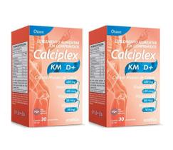 Kit 2 Suplemento Calciplex KM D+ 30 Cápsulas - Ecofítus