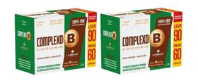 Kit 2 Suplemento Complexo B LV90/PG60 Cáps La San-Day