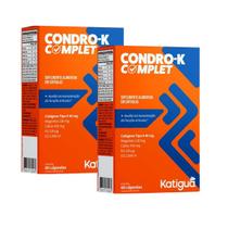 Kit 2 Suplemento Condro-K Complet Colágeno tipo II 60cps Ktg