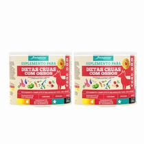 Kit 2 Suplemento Food Dog Dietas Cruas Com Ossos Botupharma 100g