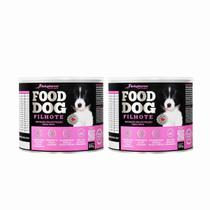 Kit 2 Suplemento Food Dog Filhote Crescimento Botupharma 100g