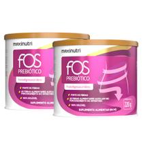 Kit 2 Suplemento FOS Rico em Fibra Prebiótica 220g Maxinutri Kit 2 Suplemento FOS Rico em Fibra Prebiótica 220g Maxinutri