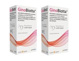Kit 2 Suplemento GinoBiotta 30 Cápsulas - Marjan