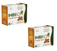 Kit 2 Suplemento Inibikon Laranja Moro 60Cps - La San Day