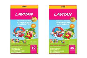 Kit 2 Suplemento Lavitan Kids Tutti-Frutti 60 Cpr - Cimed