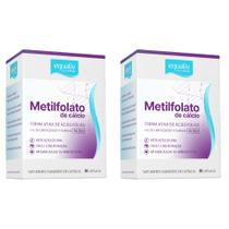 Kit 2 Suplemento Metilfolato de Cálcio 30 Cápsulas - Equaliv