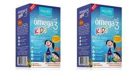 Kit 2 Suplemento Ômega 3 Kids Frutas 30 Cps - Equaliv