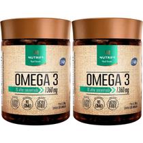 Kit 2 Suplemento Ômega 3 Tg 1361mg - 521mg Dha - Nutrify