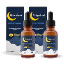 Kit 2 Suplemento para Sono Natural 210mcg 30ml Sabor Maracujá Fitoprime