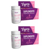 Kit 2 Suplemento Vigora Plus Mulher Com 60 Cápsulas - Prati