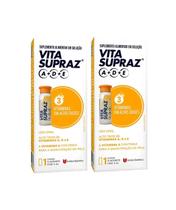 Kit 2 Suplemento Vita Supraz A+D+E 1 Flaconete União Química