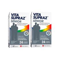 Kit 2 Suplemento Vita Supraz Sênior 60 Comp - União Química