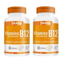 Kit 2 Suplemento Vitamina B12 Metilcobalamina 60 Cps Duom