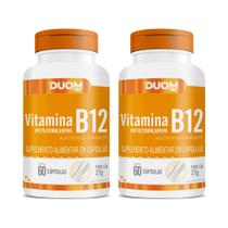 Kit 2 Suplemento Vitamina B12 Metilcobalamina 60Cps - Duom
