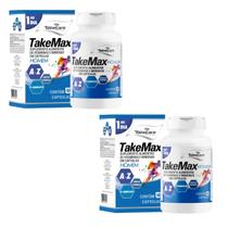 Kit 2 Suplemento Vitamínico Masculino Take Max Homem 60 Cápsulas A a Zinco