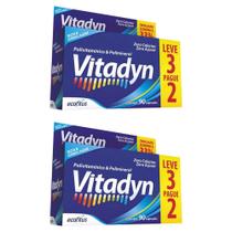 Kit 2 Suplemento Vitamínico Vitadyn 90 Cápsulas - Ecofitus