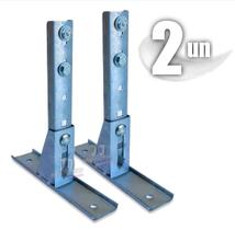 Kit 2 Suporte ajustável para motor basculante fixador portão Kit 2 Suporte ajustável para motor basculante fixador portão