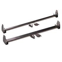 Kit 2 Suporte Barra Inox Multiuso Cabideiro Churrasco 40cm Kit 2 Suporte Barra Inox Multiuso Cabideiro Churrasco 40cm