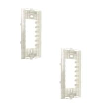 Kit 2 Suporte Base 4x2 Linha Clean e Sleek Margirius Cor:Branco