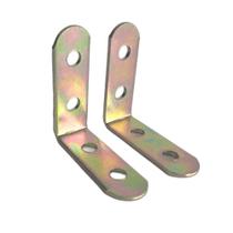 Kit 2 Suporte Cantoneira Em L Móveis Parede Aço 35x35x13mm