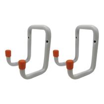 Kit 2 Suporte De Aço Parede Compacto Multiuso Aguenta 30kg