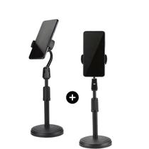 kit 2 Suporte de celular Ajustável resistente inovador back