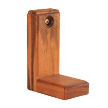 Kit 2 Suporte de Parede de Madeira Maciça