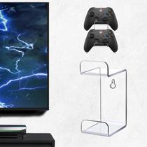 Kit 2 Suporte De Parede P/ Fone De Ouvido Headset E Controle Xbox