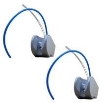 Kit 2 Suporte de Pontas Alta e Baixa Rotação Aro Equipo Syncrus com Válvula Gnatus Saevo Dabi D700